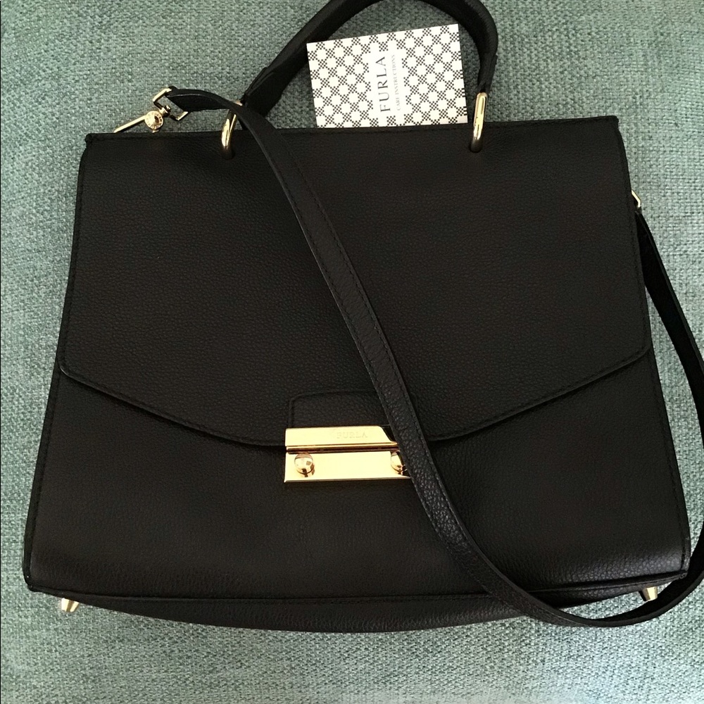 Furla black leather purse - Picture 4 of 9